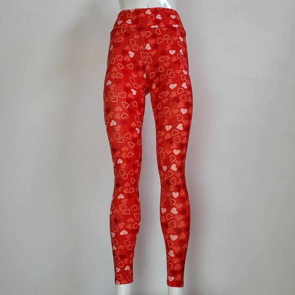 NEW LuLaRoe Valentine's Red Heart Leggings